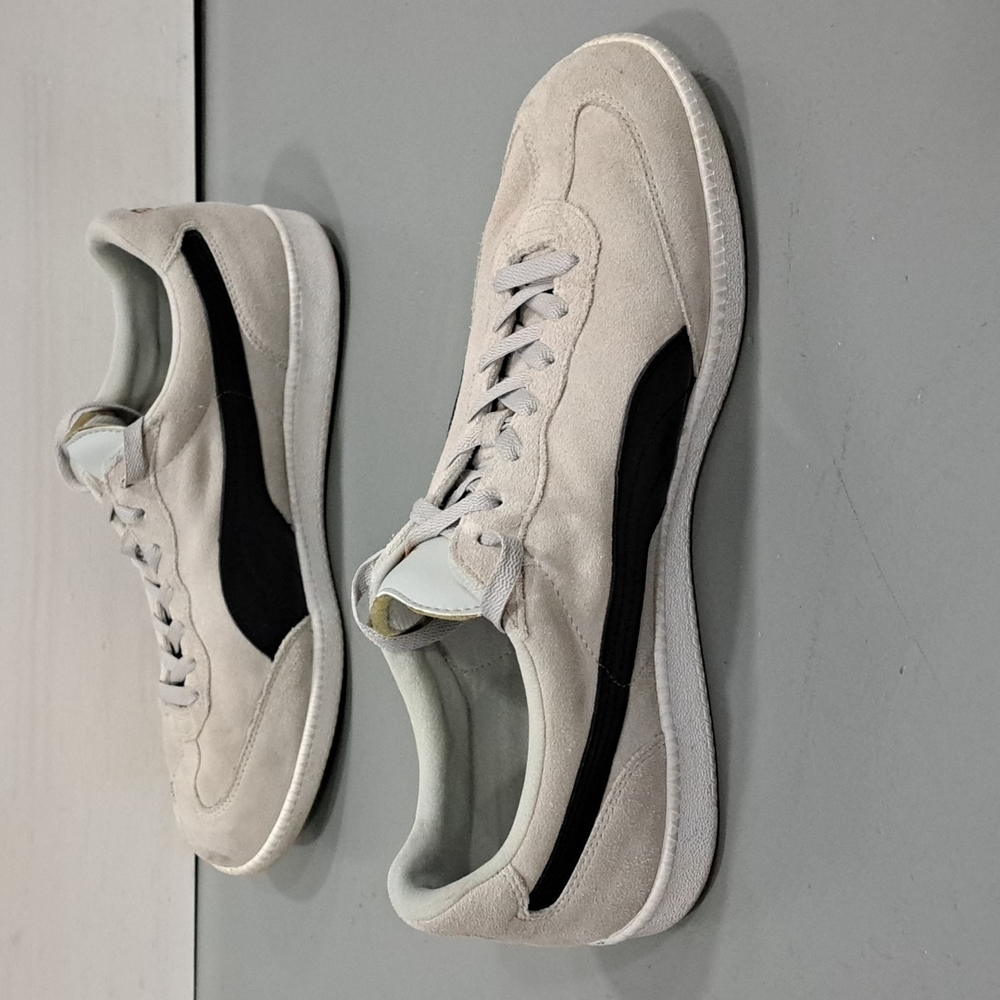 Men's Puma Liga white suede sneakers - Picture 4 of 13
